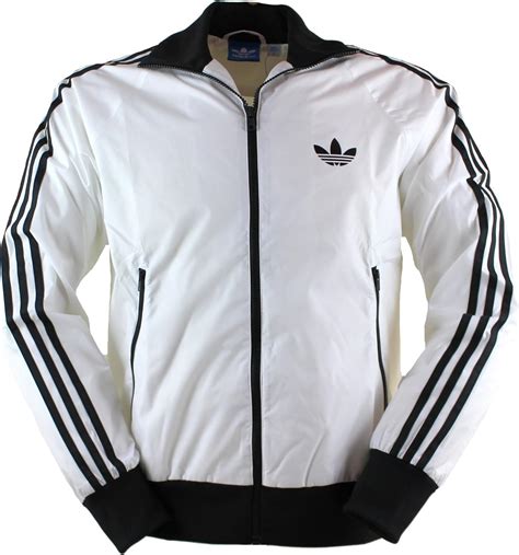 adidas herren jacke weiß|vintage adidas jacke.